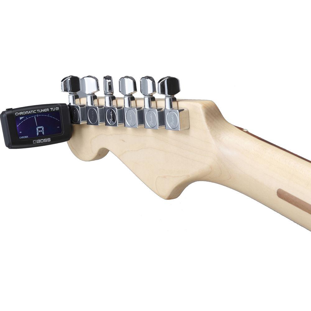 BOSS TU-01 Clip-On Chromatic Tuner
