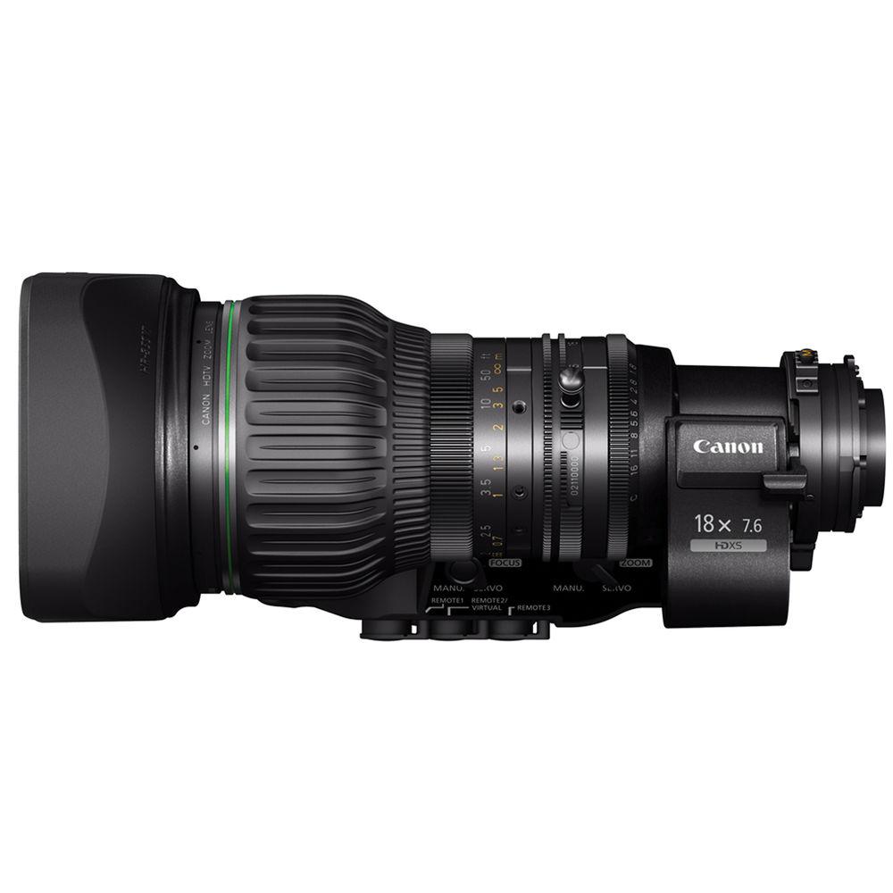 Canon HJ18EX7.6B IRSE S 2 3" ENG EFP Zoom Lens with Semi Servo Control