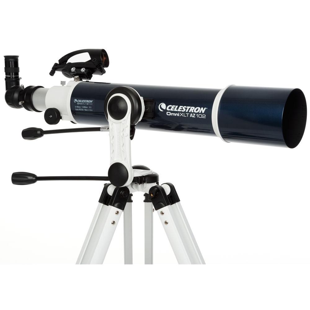 Celestron Omni XLT AZ 102mm f 6.5 Refractor Telescope