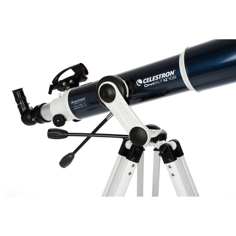 Celestron Omni XLT AZ 102mm f 6.5 Refractor Telescope