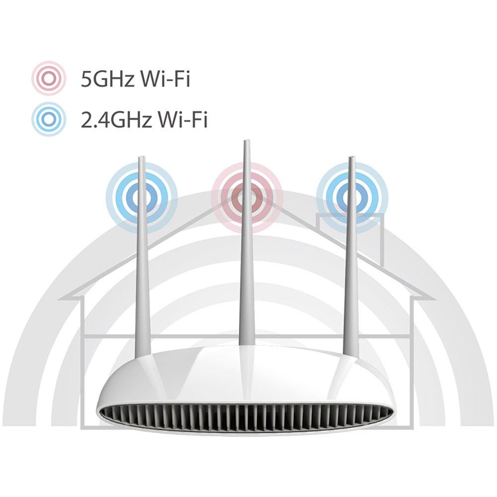 EDIMAX Technology EW-7208APC Multi-Function Dual-Band 802.11ac Access Point Range Extender