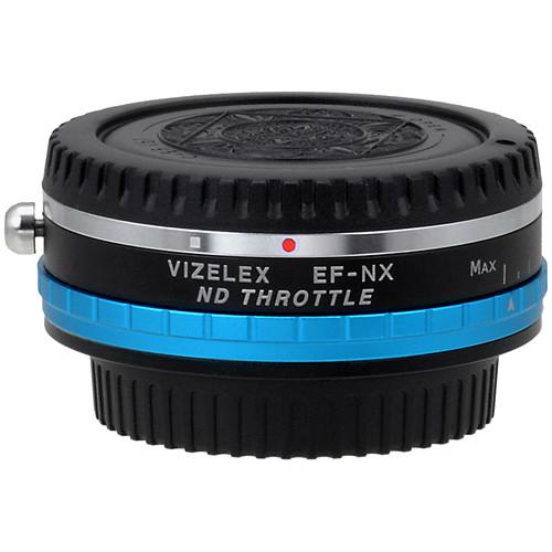 FotodioX Canon EF EF-S Lens to Samsung NX-Mount Camera Vizelex ND Throttle Adapter