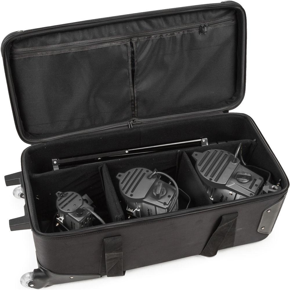 ikan Lightstar 3-Point Tungsten Fresnel Light Kit with 150W, 300W, 650W