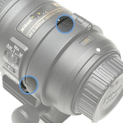Kirk Lens Collar for AF-S NIKKOR 300mm f 4E PF ED VR