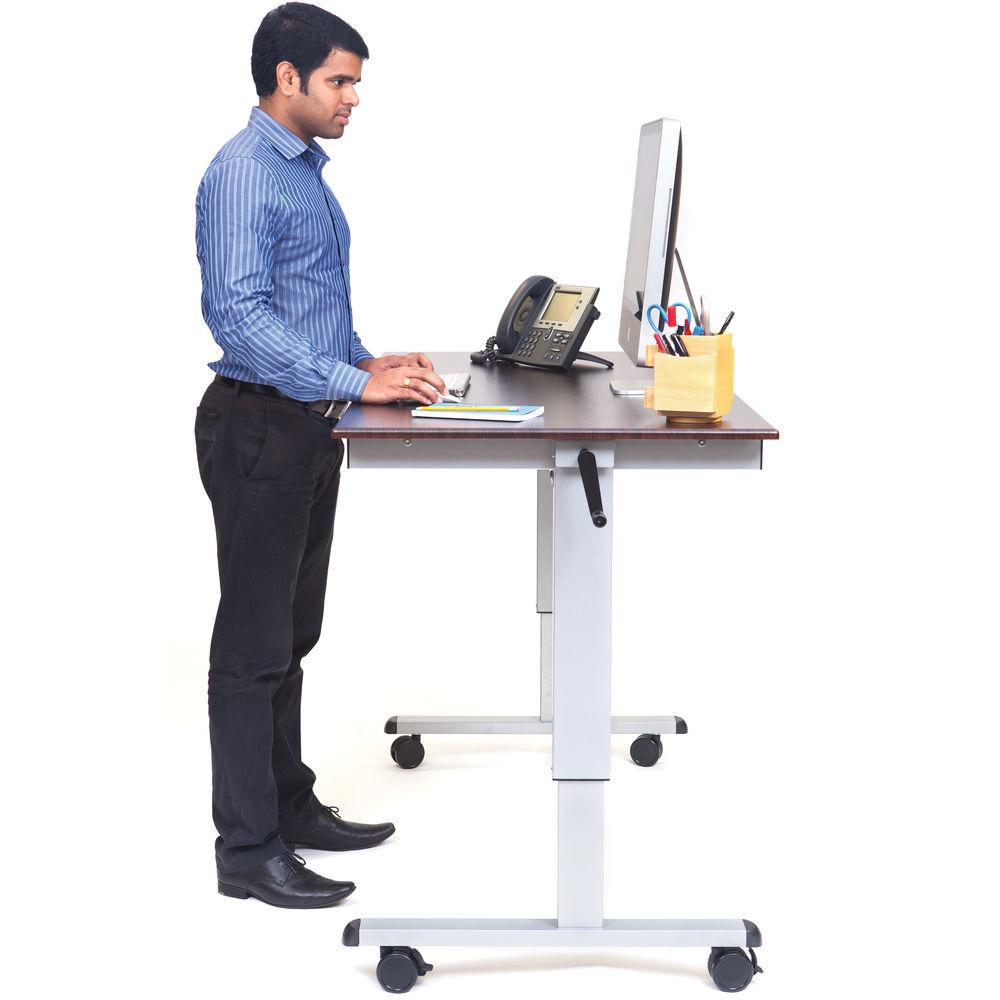 Luxor 60" Crank Adjustable Stand-Up Desk