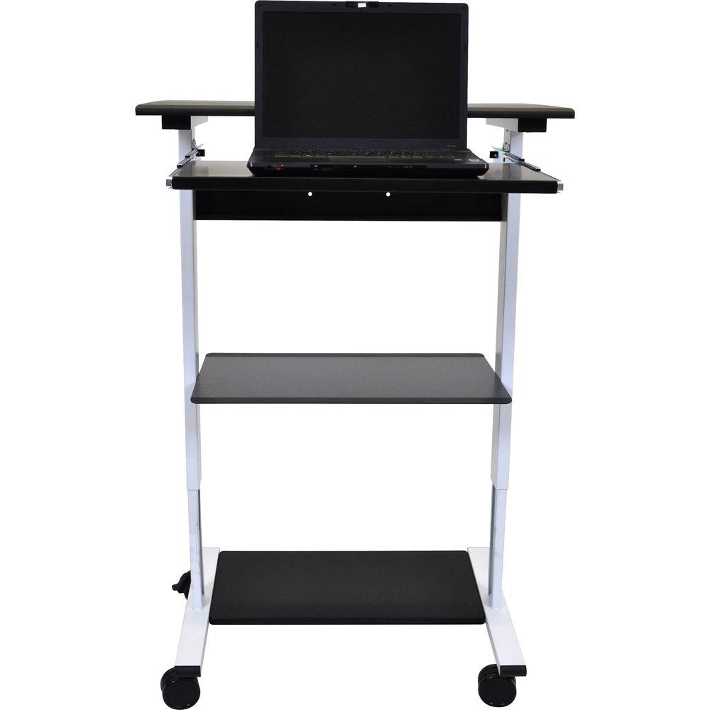 Luxor Three-Shelf Adjustable Stand-Up Workstation