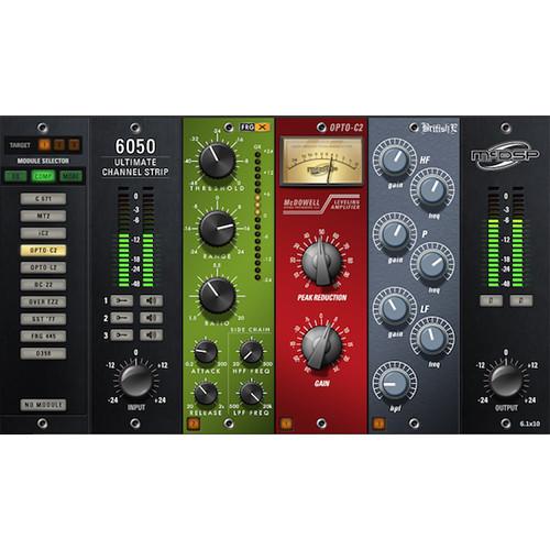 McDSP 6050 Ultimate Channel Strip HD V6 - Multiple Processing Modules Plug-In