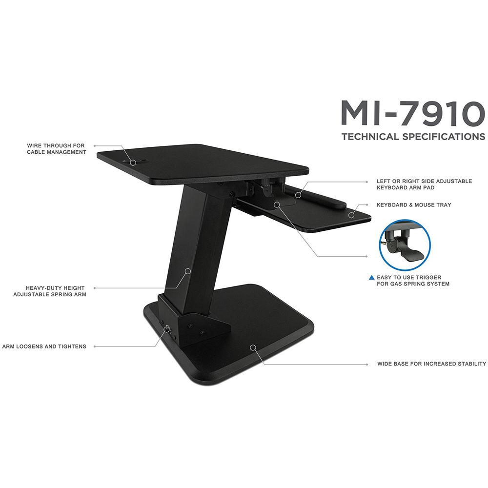 Mount-It! MI-7910 Sit-Stand Laptop and Notebook Workstation