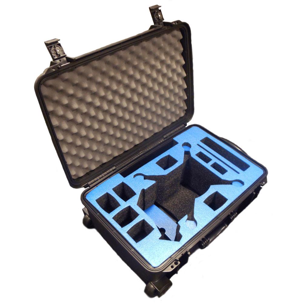 Mustang Hard Case with Wheels for DJI Phantom 4 Quadcopter