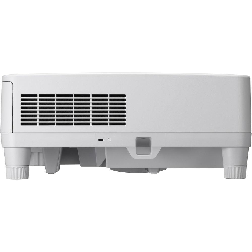 NEC NP-UM361XI-WK 3600 Lumen XGA Ultra-Short Throw LCD Interactive Projector with Wall-Mount
