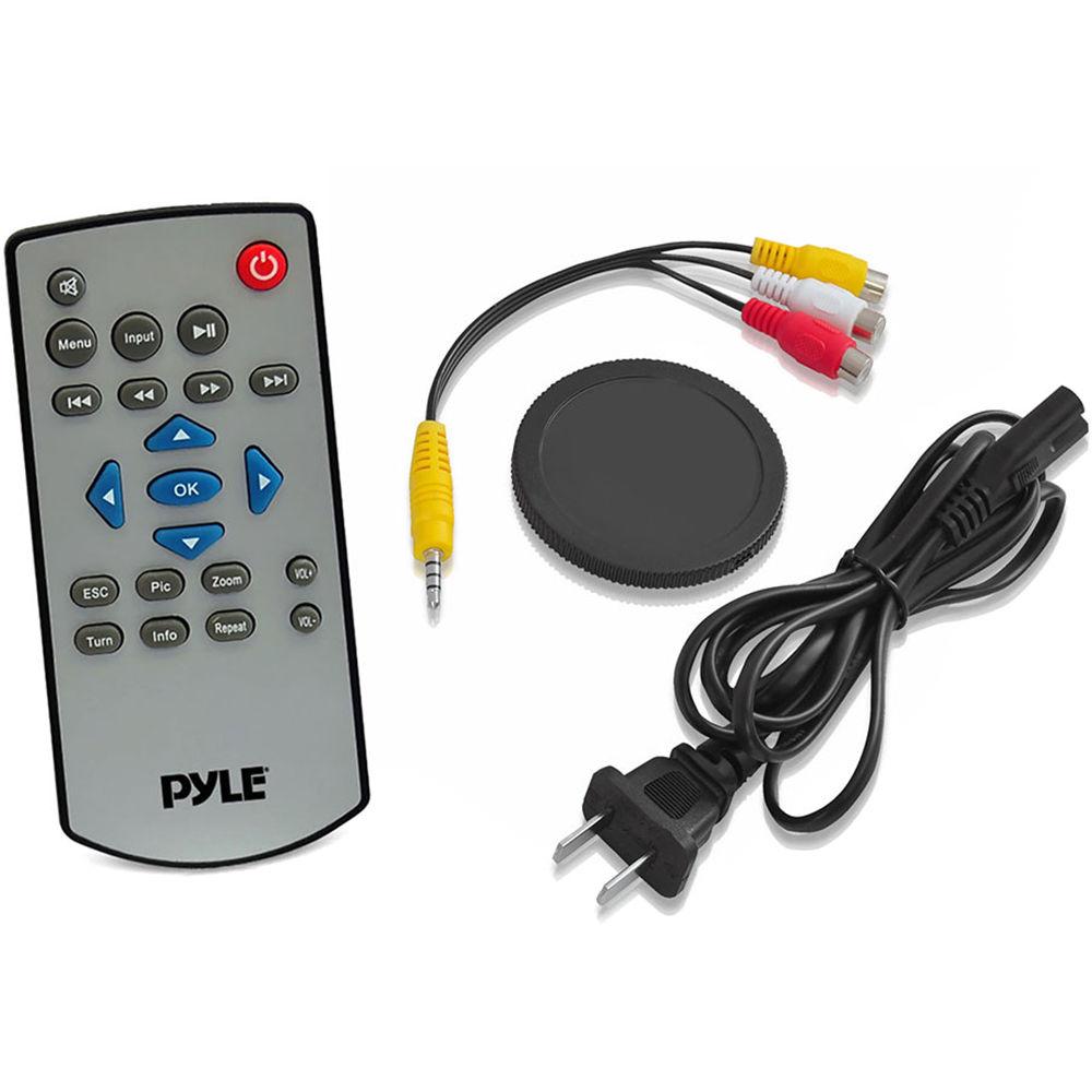Pyle Pro PRJG82 1000-Lumen WVGA LED Pico Projector