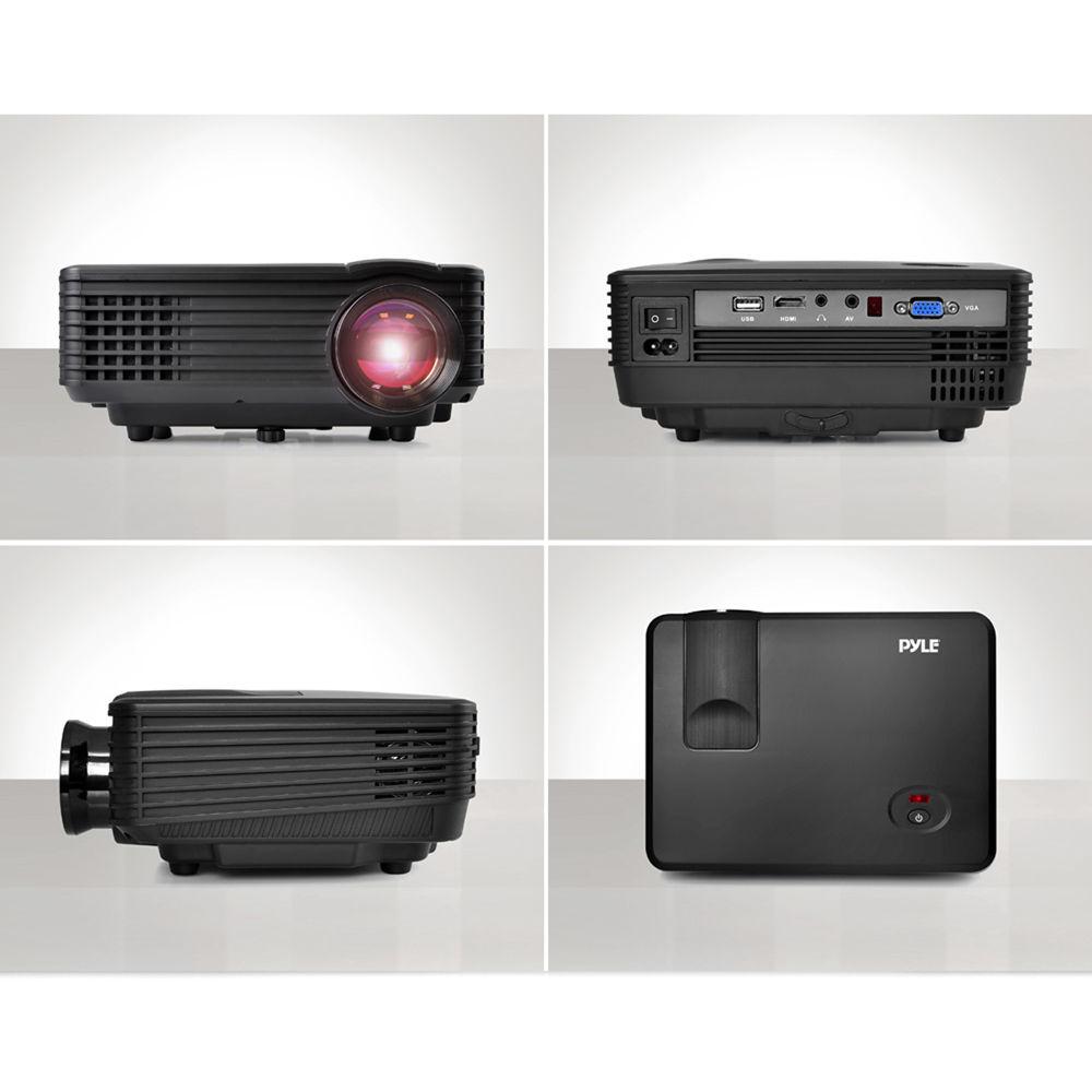 Pyle Pro PRJG88 800-Lumen WVGA Multimedia Projector, Pyle, Pro, PRJG88, 800-Lumen, WVGA, Multimedia, Projector