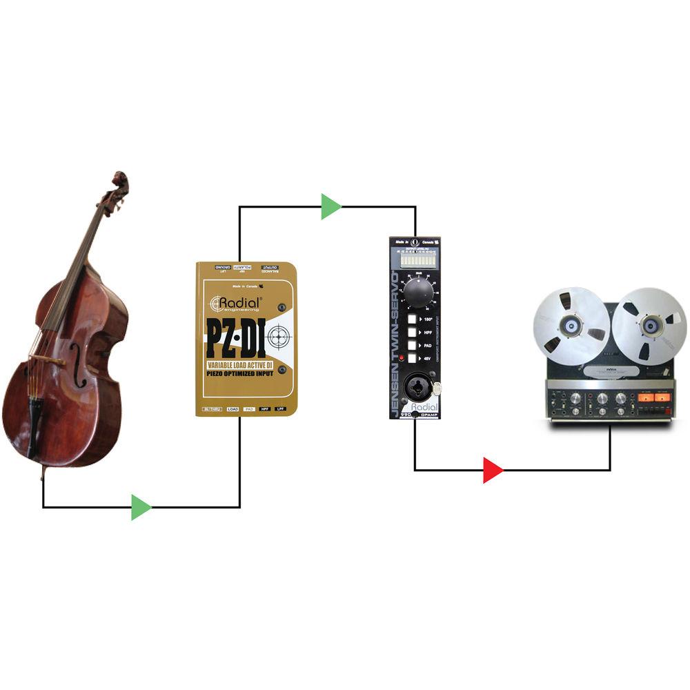 Radial Engineering Jensen Twin-Servo 500 Series Mic Preamp