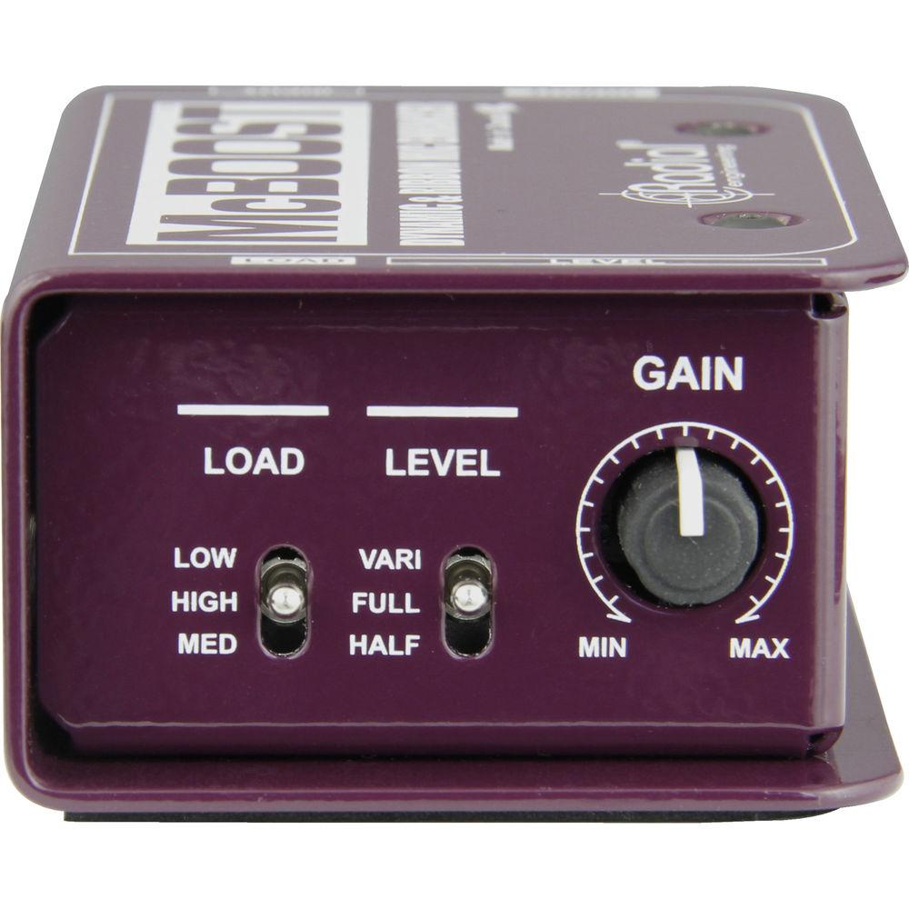 Radial Engineering McBoost Microphone Signal Intensifier