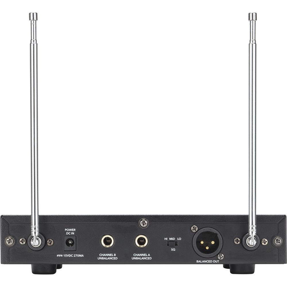 Samson Stage 200 Dual-Channel Handheld VHF Wireless System