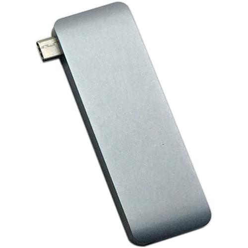 Sanho HyperDrive USB Type-C 5-in-1 Hub with Pass Through Charging