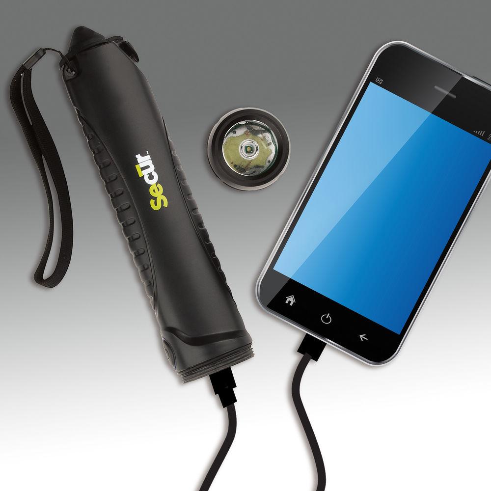 Secur Emergency Flashlight and Powerbank 10000