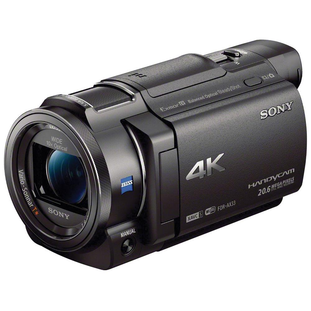 Sony FDR-AX33 4K Ultra HD Handycam Camcorder