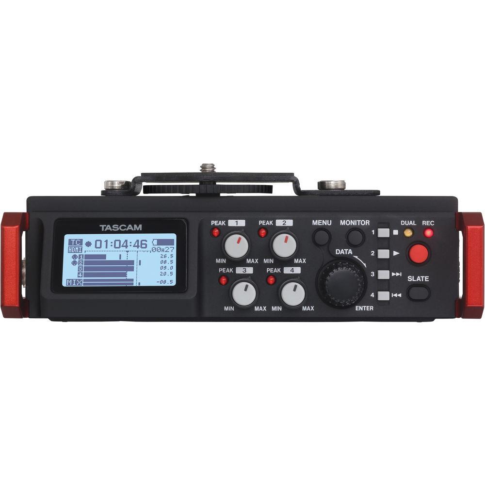 Tascam DR-701D 6-Track Field Recorder for DSLR with SMPTE Timecode