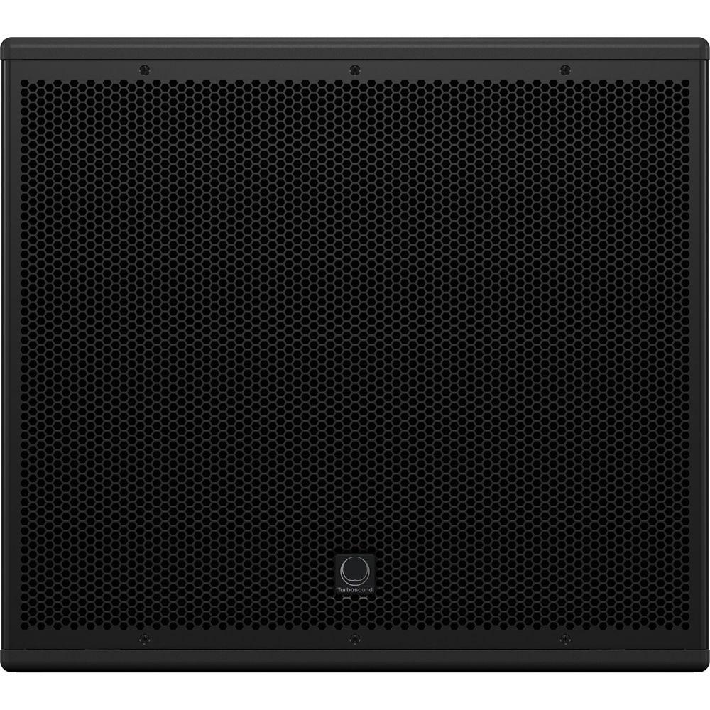 Turbosound NuQ115B-AN 3000W 15" Front-Loaded Powered Subwoofer with KLARK TEKNIK DSP Technology and ULTRANET Networking
