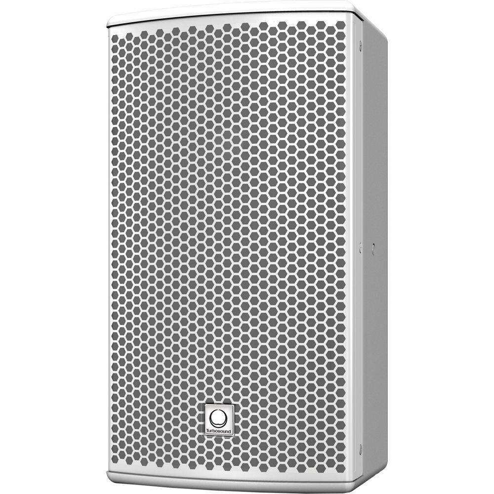 Turbosound NuQ62-WH 2-Way 6.5" Full-Range Loudspeaker for Portable PA Applications