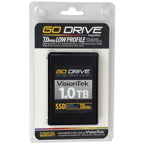 VisionTek Go Drive Low Profile 7mm SSD, VisionTek, Go, Drive, Low, Profile, 7mm, SSD