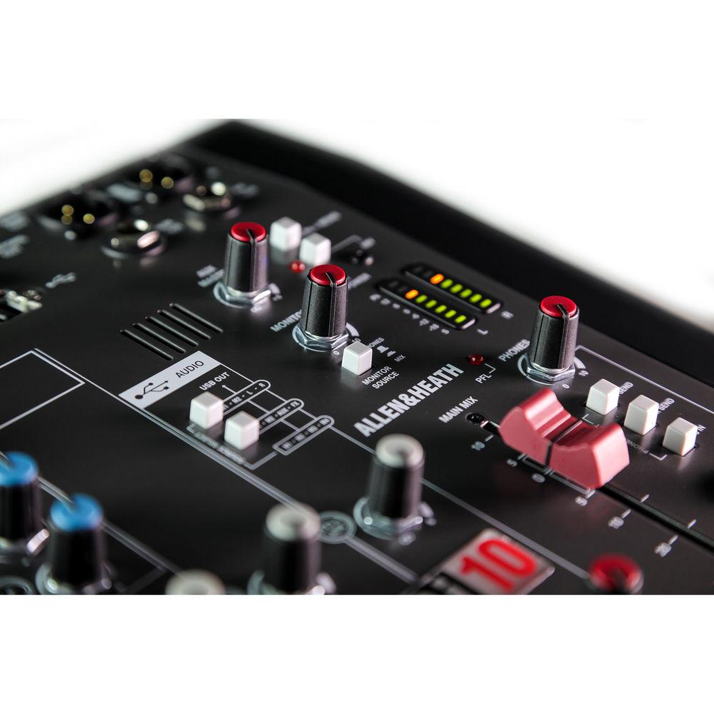 Allen & Heath ZEDi-10 Compact Hybrid Mixer USB Interface