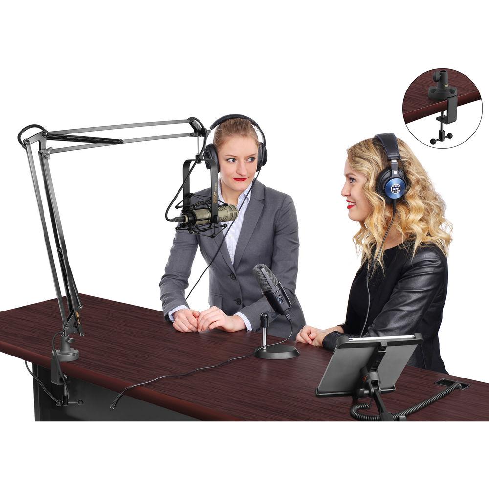 Auray BAE-2N Two-Section Broadcast Arm with External Springs