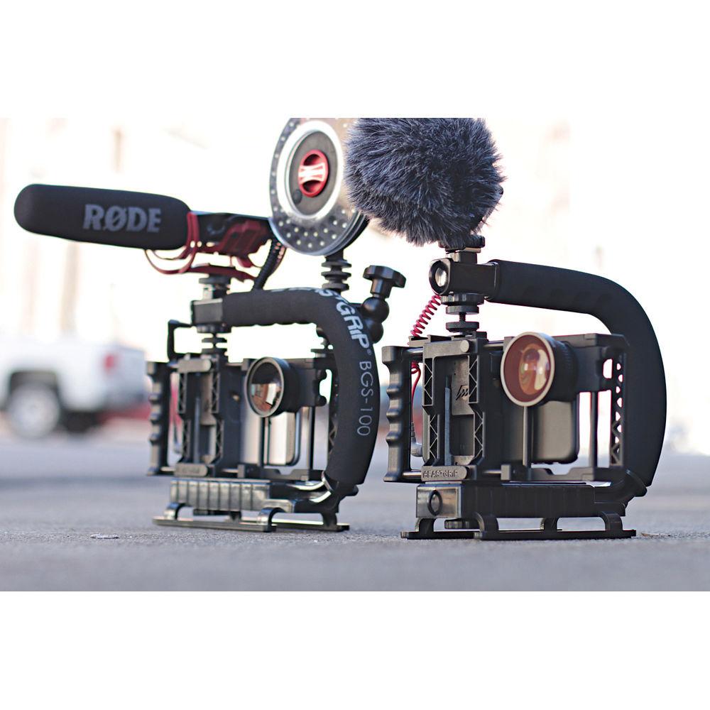 Beastgrip Pro Smartphone Lens Adapter and Camera Rig System with Wide-Angle and Fisheye Lenses