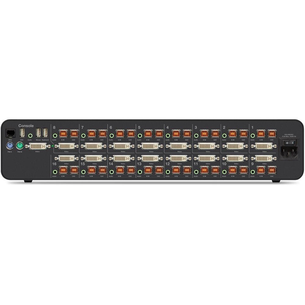 Belkin F1DN116C Advanced Secure 16-Port Single-Head DVI-I KVM Switch