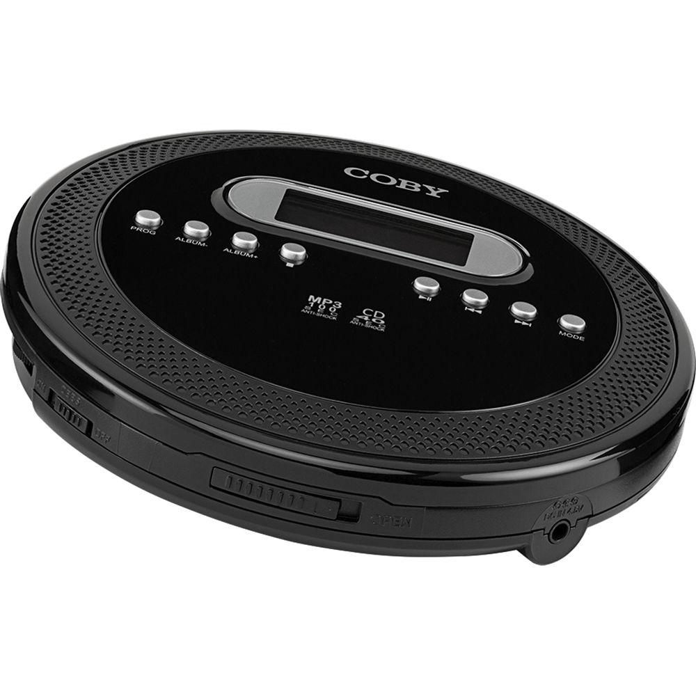 Coby Portable MP3 Anti-Skip CD Player, Coby, Portable, MP3, Anti-Skip, CD, Player