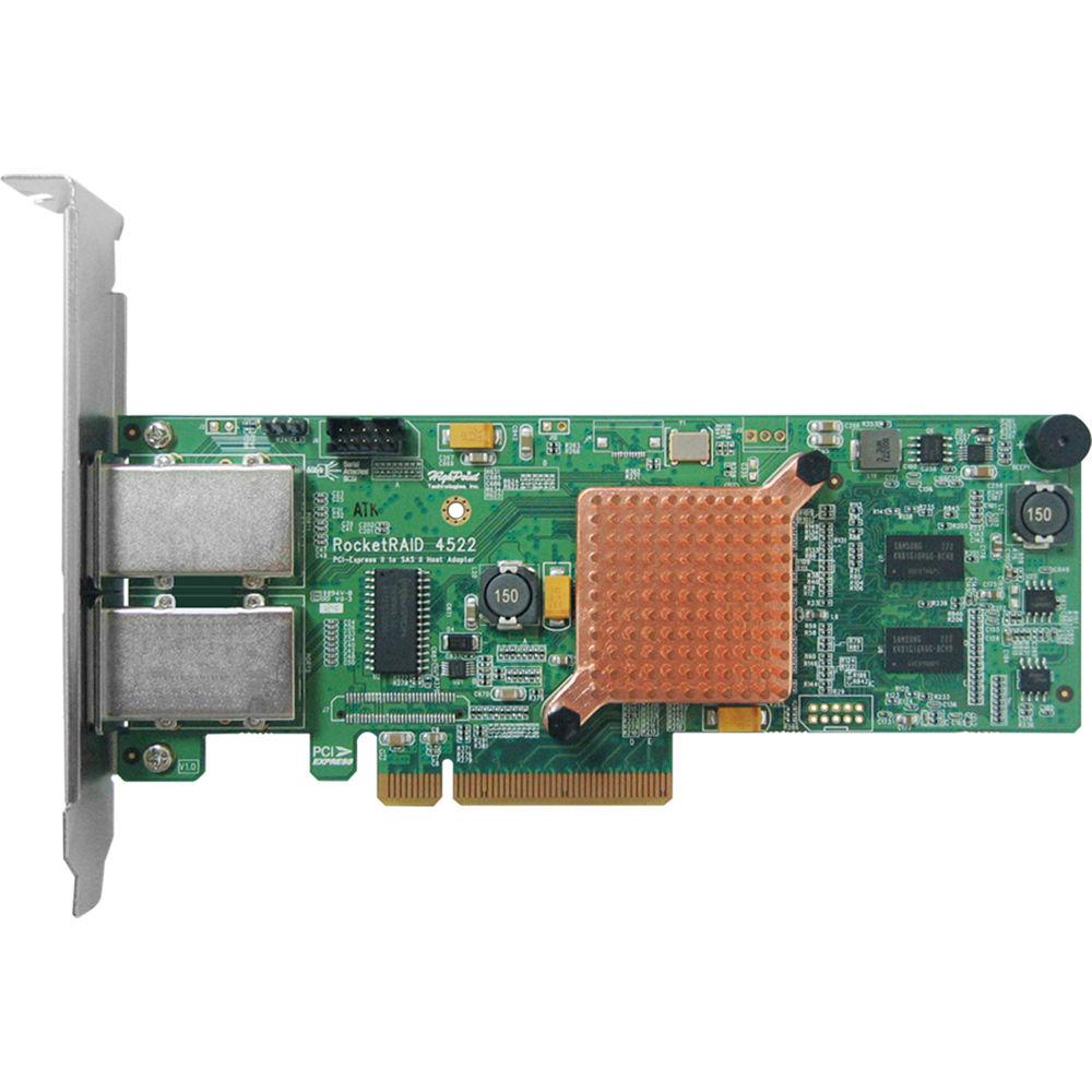 HighPoint RocketStor 6418AS 8-Bay Mini-SAS RAID Enclosure