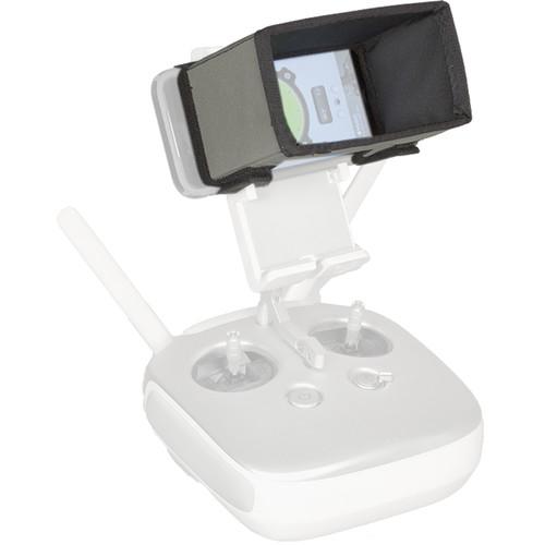 Hoodman HAV6P Drone Aviator Hood for iPhone 6 7 8 Plus, DJI CrystalSky 5.5", DJI Mavic Pro