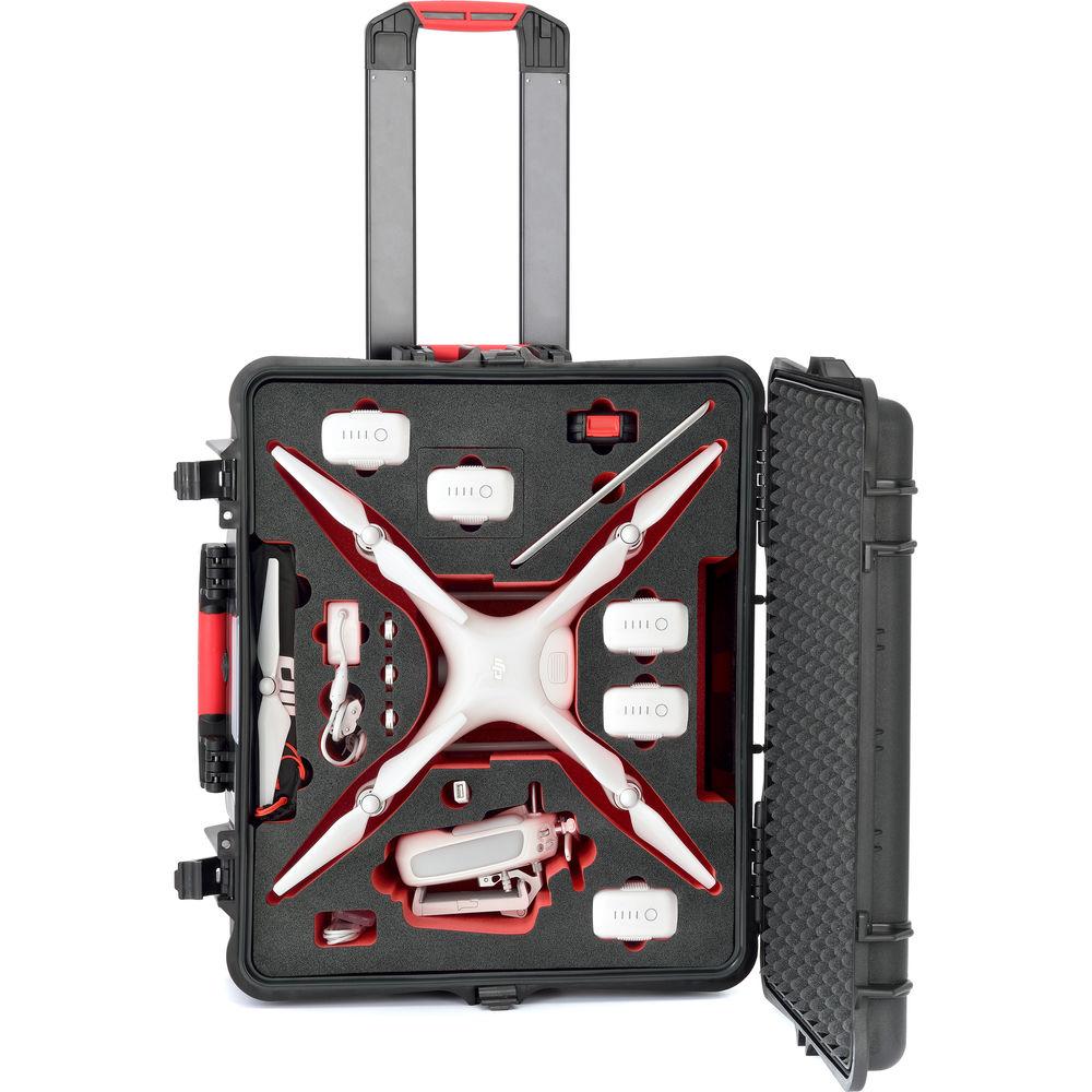 HPRC PHA4-2700W Hard Case with Wheels for DJI Phantom 4 Phantom 4 Pro Phantom 4 Pro