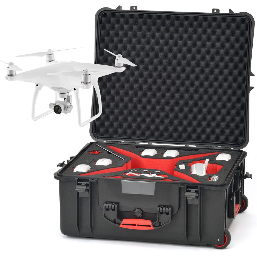 HPRC PHA4-2700W Hard Case with Wheels for DJI Phantom 4 Phantom 4 Pro Phantom 4 Pro