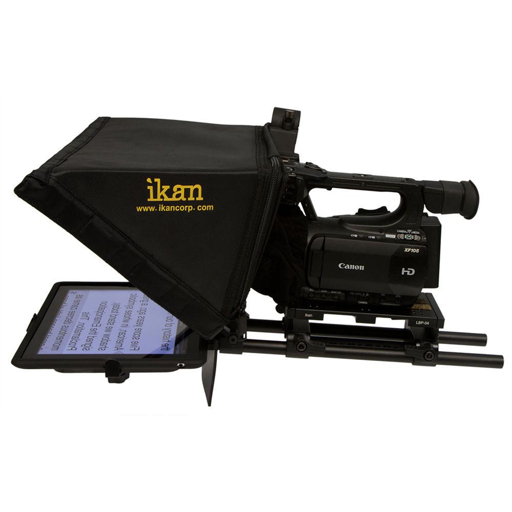 ikan Elite Universal Tablet Teleprompter Kit with Remote Control for iPad, ikan, Elite, Universal, Tablet, Teleprompter, Kit, with, Remote, Control, iPad