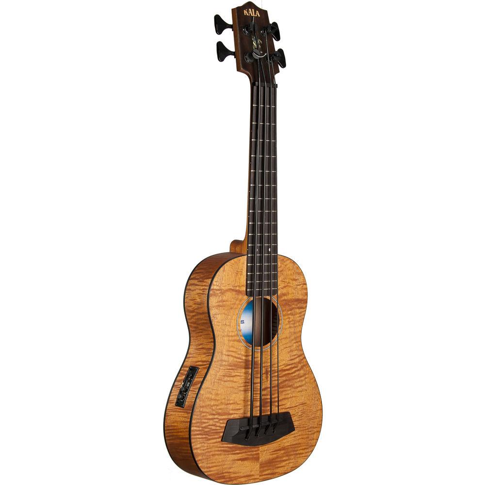 KALA UBASS-EM-FS Exotic Mahogany Acoustic-Electric U-Bass