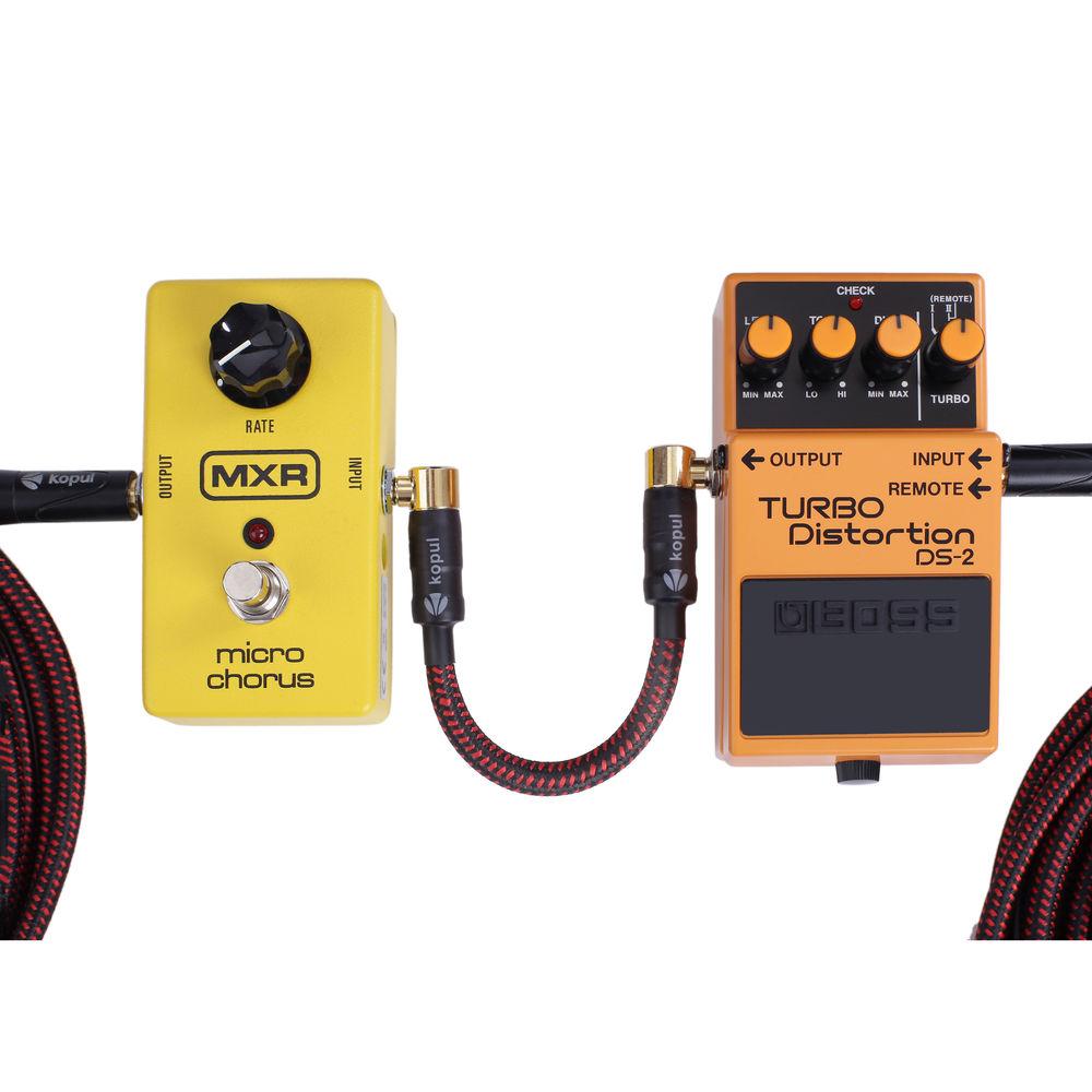 Kopul Premium Performance 3000 Series 1 4" Male RA to 1 4" Male RA Patch Cable with Braided Fabric Jacket