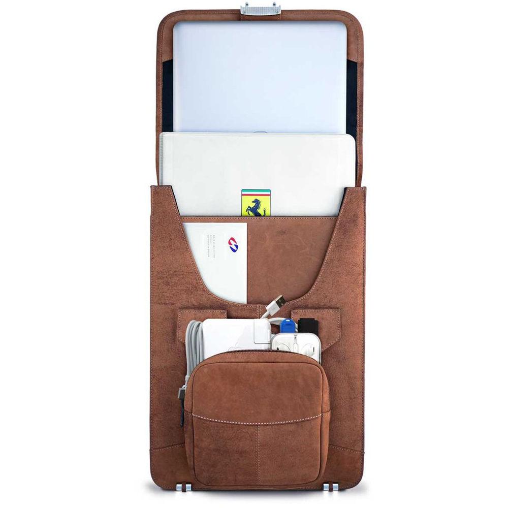 MacCase Premium Leather Briefcase