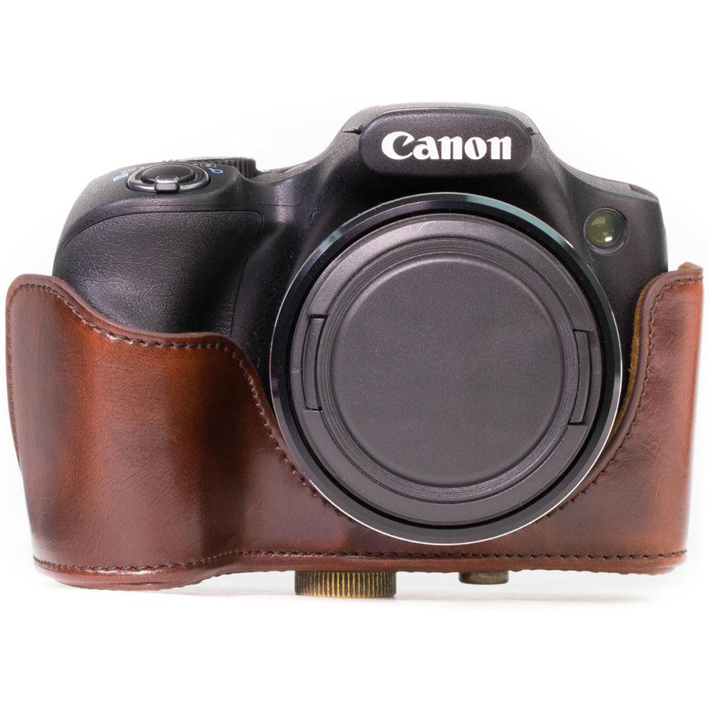 MegaGear Ever Ready  Leather Camera Case for Canon Powershot SX540 HS or SX530 HS, MegaGear, Ever, Ready , Leather, Camera, Case, Canon, Powershot, SX540, HS, or, SX530, HS
