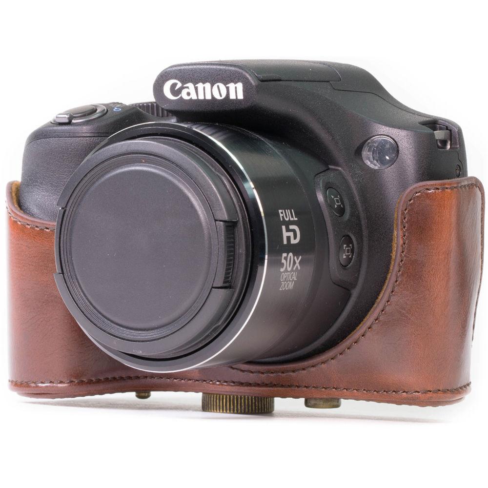 MegaGear Ever Ready  Leather Camera Case for Canon Powershot SX540 HS or SX530 HS