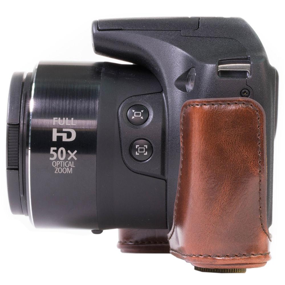 MegaGear Ever Ready  Leather Camera Case for Canon Powershot SX540 HS or SX530 HS