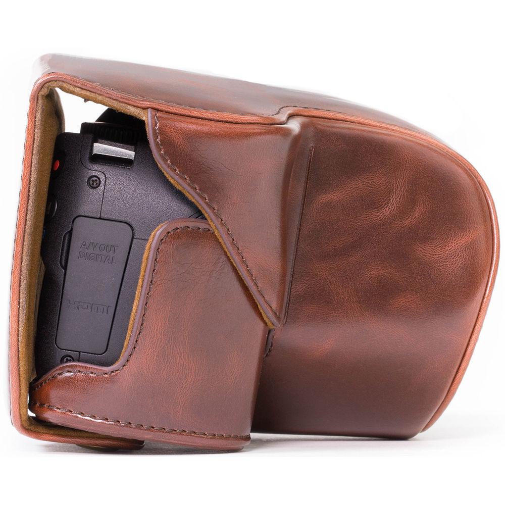 MegaGear Ever Ready  Leather Camera Case for Canon Powershot SX540 HS or SX530 HS