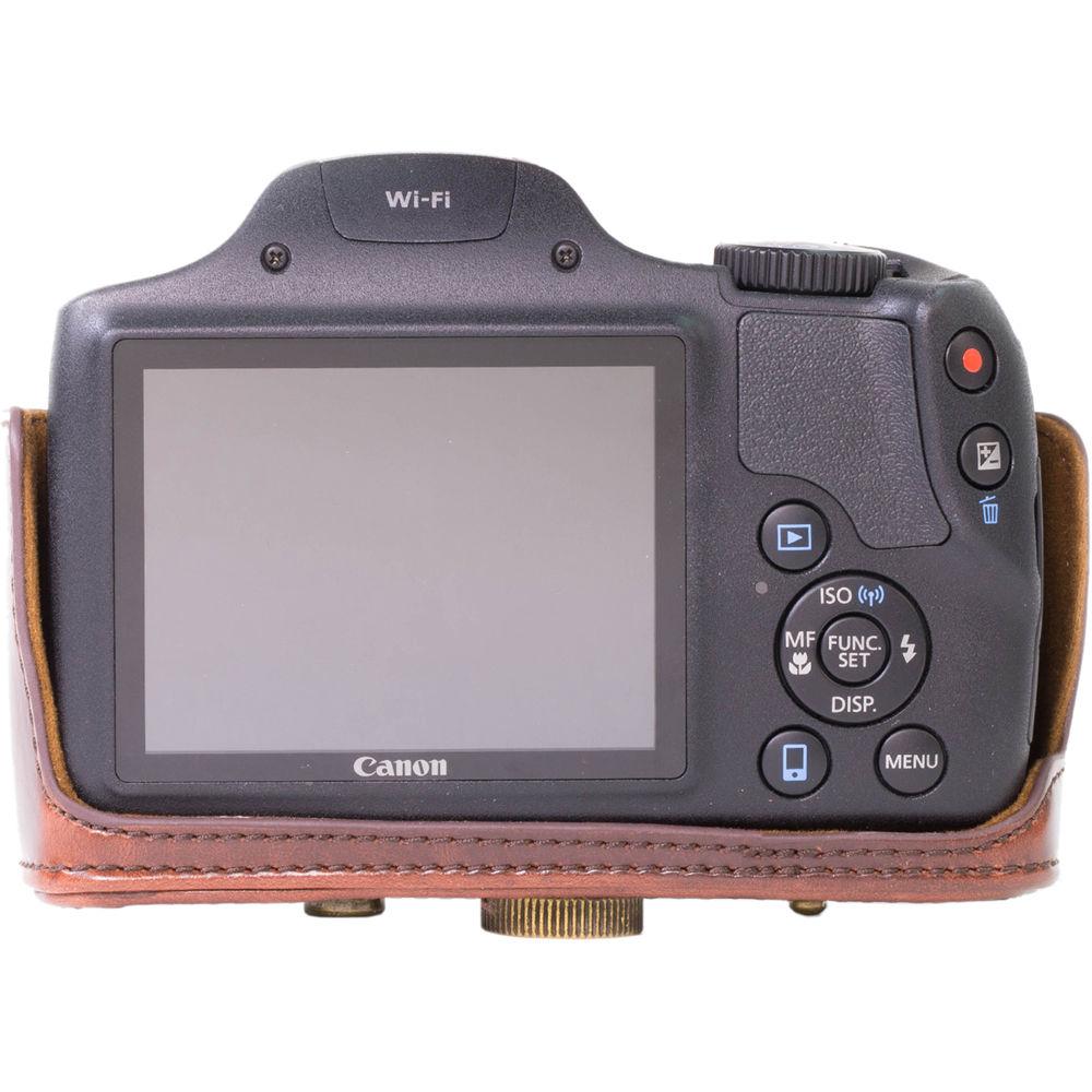 MegaGear Ever Ready  Leather Camera Case for Canon Powershot SX540 HS or SX530 HS