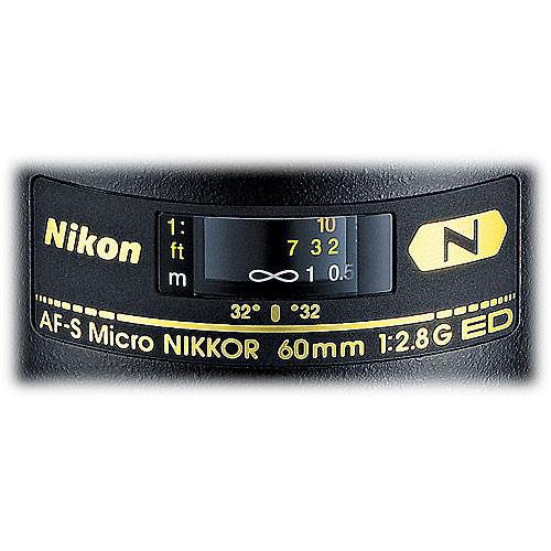 Nikon AF-S Micro NIKKOR 60mm f 2.8G ED Lens