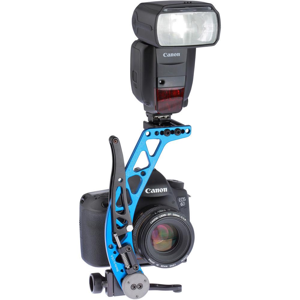 ProMediaGear BBX Boomerang Flash Bracket with Universal QR Plate