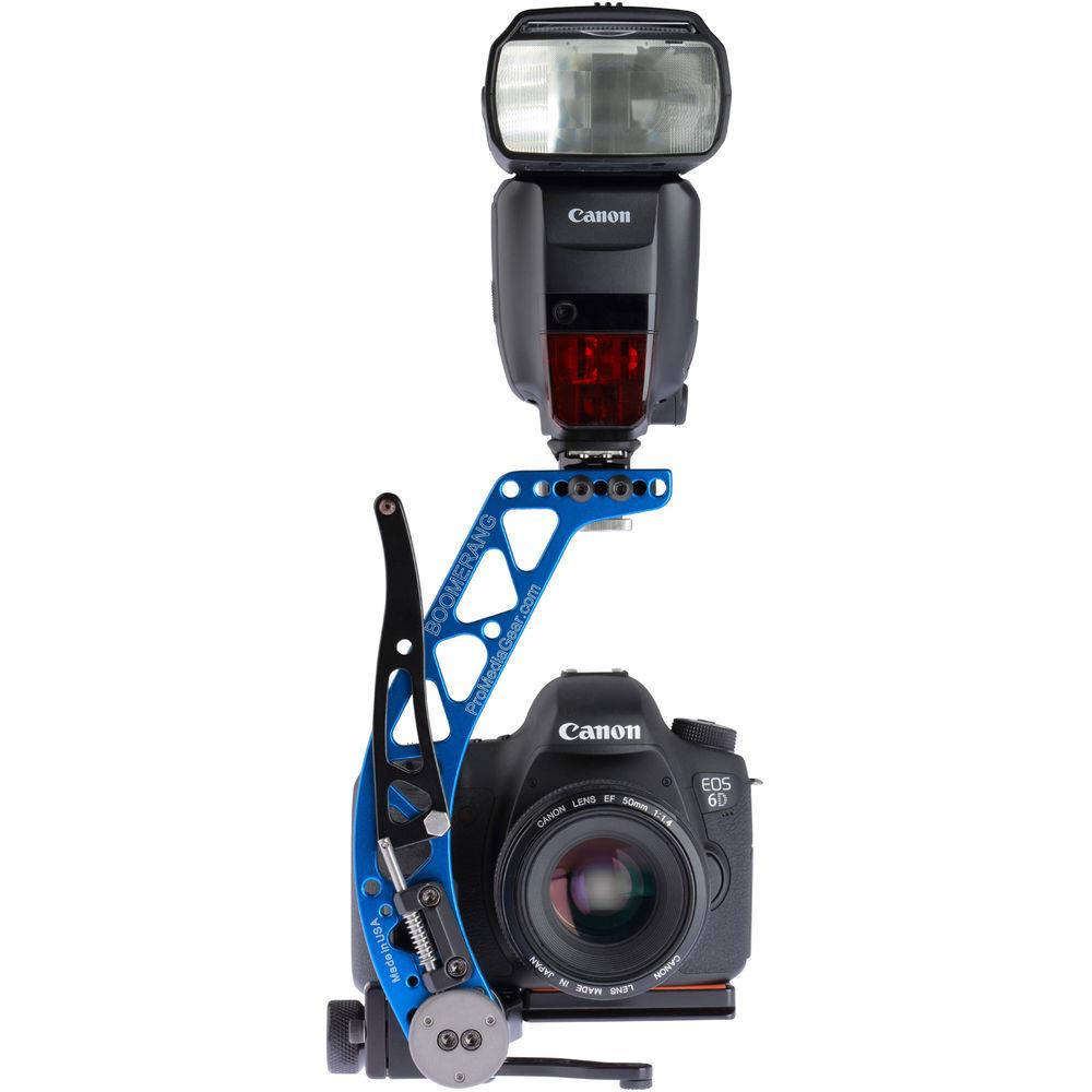 ProMediaGear BBX Boomerang Flash Bracket with Universal QR Plate
