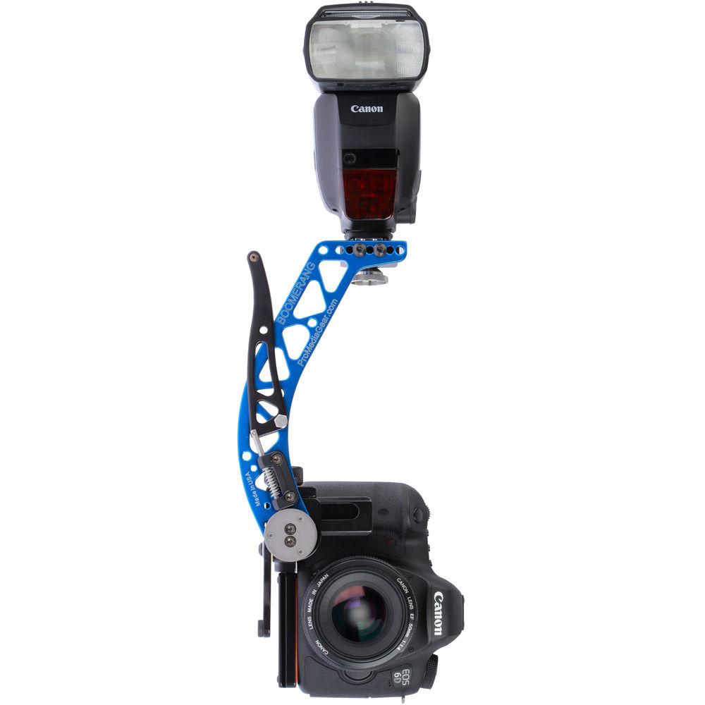 ProMediaGear BBX Boomerang Flash Bracket with Universal QR Plate