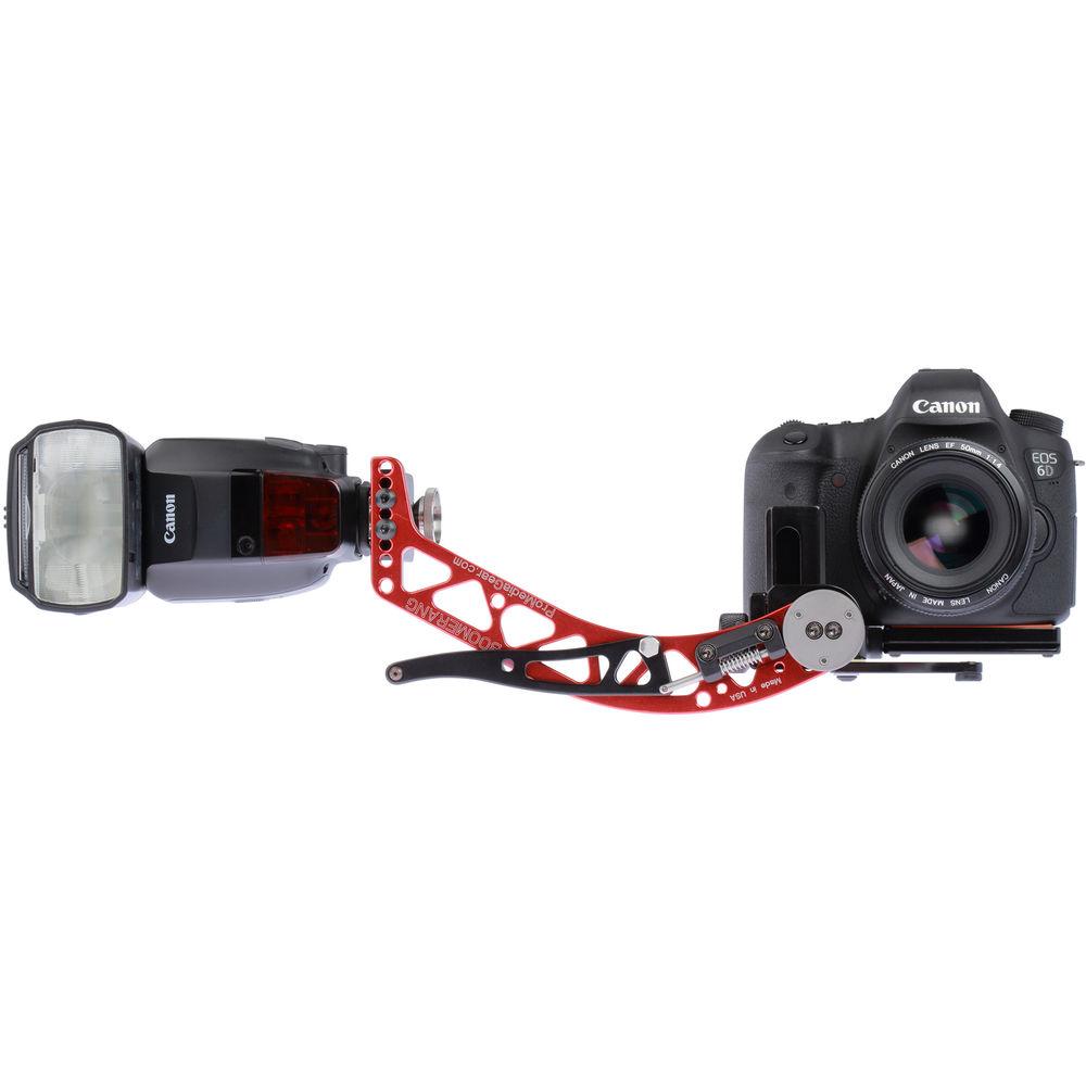 ProMediaGear BBX Boomerang Flash Bracket with Universal QR Plate