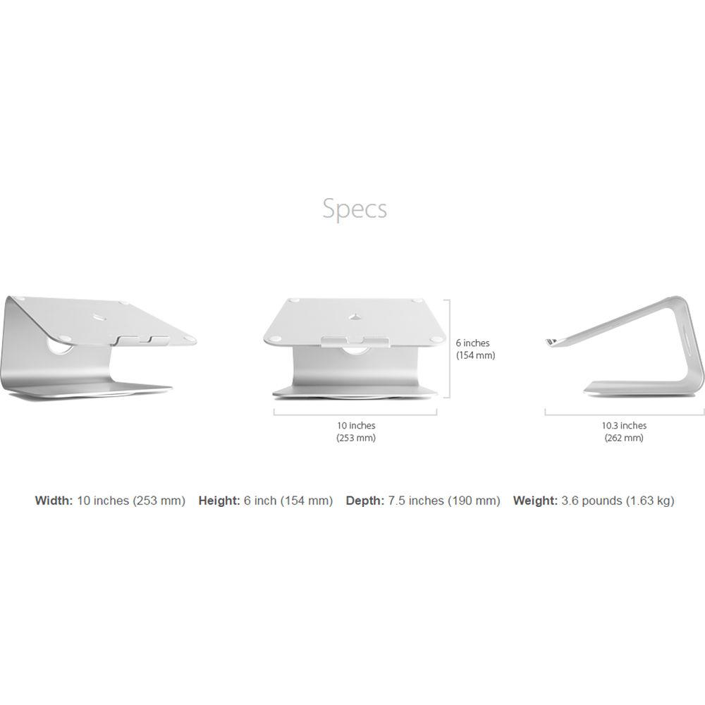 Rain Design mStand360 Laptop Stand with 360° Swivel Base